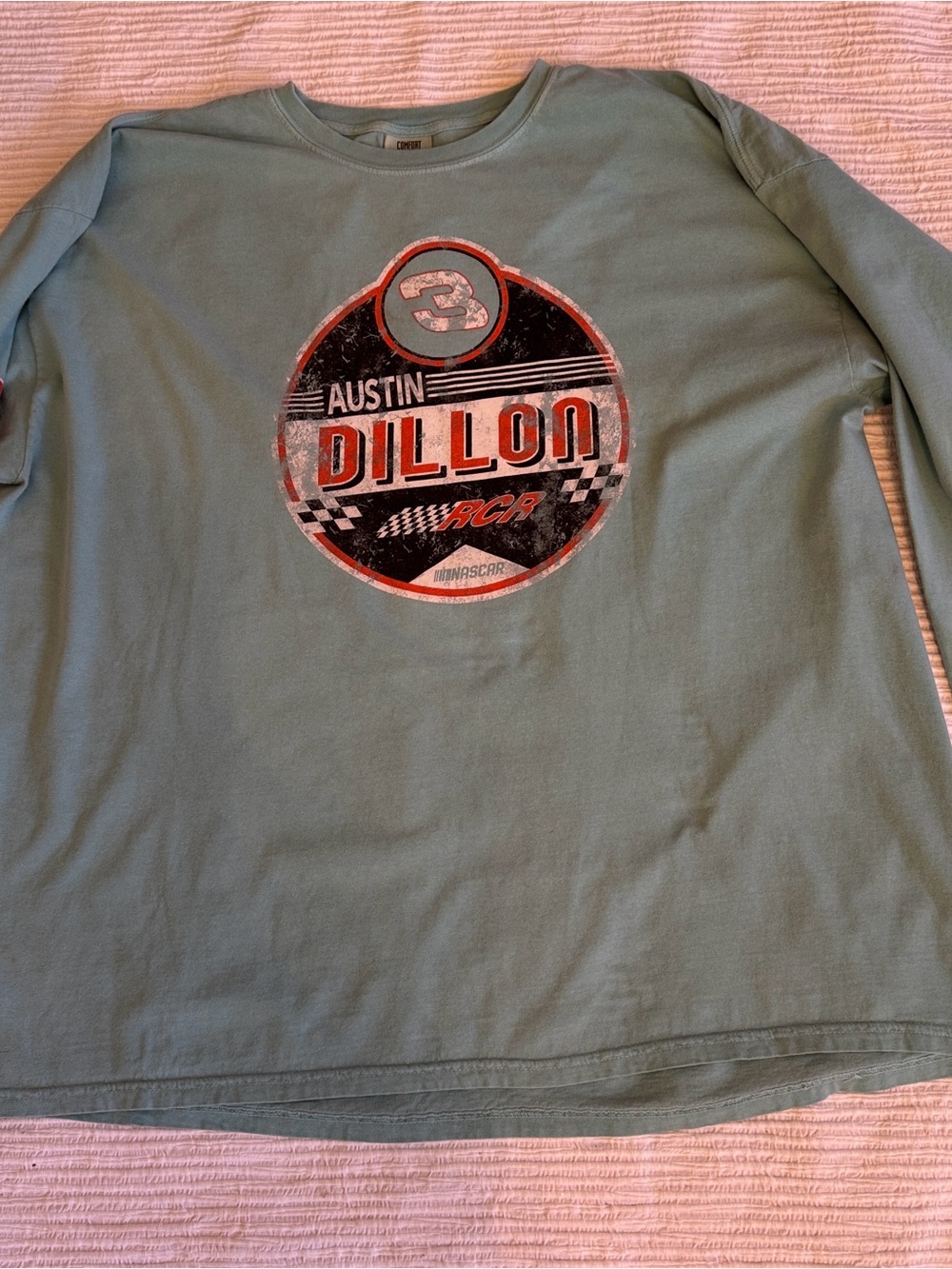 NASCAR Austin Dillon Long Sleeve Graphic T-shirt sz 3XL